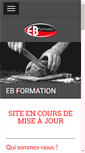 Mobile Screenshot of eb-formation.com